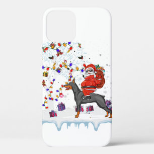 Weihnachtsmannmütze Hund Weihnachtsbaum Weihnachts Case-Mate iPhone Hülle