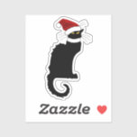 Weihnachtsmannmütze Le Chat Noir Weihnachten Aufkleber<br><div class="desc">* Le Chat Noir ist mit ihrer Weihnachtsmannmütze zu Weihnachten bereit und wünscht Ihnen ein frohes Weihnachtsfest! * Verschiedene Größen Optionen und wählen Sie matt glänzend oder transparent! * Verwenden Sie für die Dekoration Ihres Laptops oder Sportflaschen, für die Schrottbuchung, für Heimwerkerarbeiten oder für die Herstellung von Projekten. * Ideen:...</div>