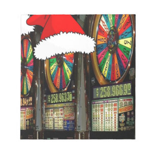 Weihnachtsmannmütze Notizblock