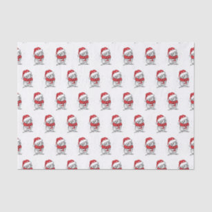 Weihnachtsmannmütze-Penquin-Tissue-Papier Seidenpapier