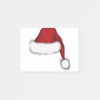 Weihnachtsmannmütze Post-it Klebezettel