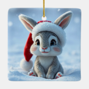 Weihnachtsmannmütze Sonniges Ornament