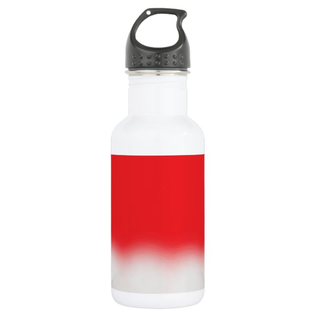 Weihnachtsmannmütze Trinkflasche (Vorderseite)