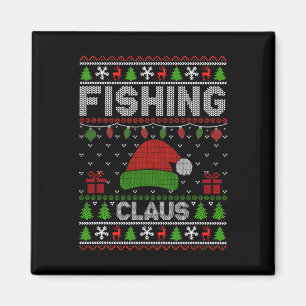 Weihnachtsmannmütze Weihnachts Light Fishing Claus Magnet