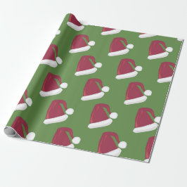 Weihnachtsmannmütze Wrapping Paper Geschenkpapier