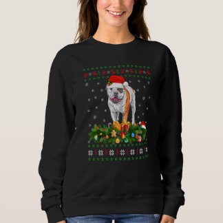 Weihnachtsmannmütze Xmas beleuchtet hässlich Ameri Sweatshirt