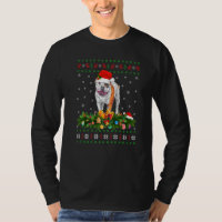 Weihnachtsmannmütze Xmas beleuchtet hässlich Ameri