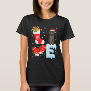 Weihnachtsmannmütze Xmas Strumpf Deutscher Kurzfil T-Shirt