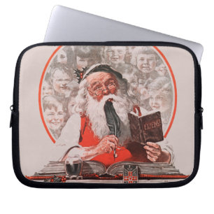 Weihnachtsmanns Ausgaben Laptopschutzhülle