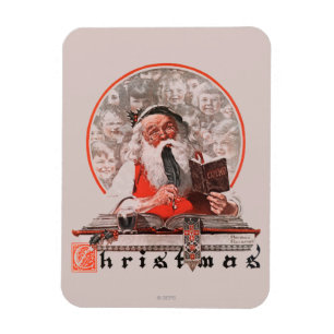 Weihnachtsmanns Ausgaben Magnet