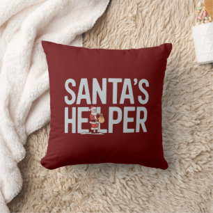Weihnachtsmanns Helfer Weihnachten Kissen