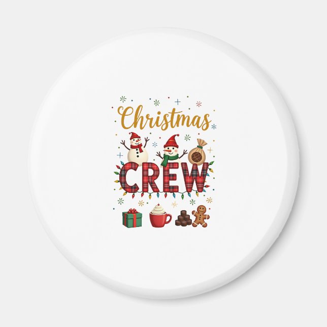 Weihnachtsmannschaft (1) magnet (Vorne)