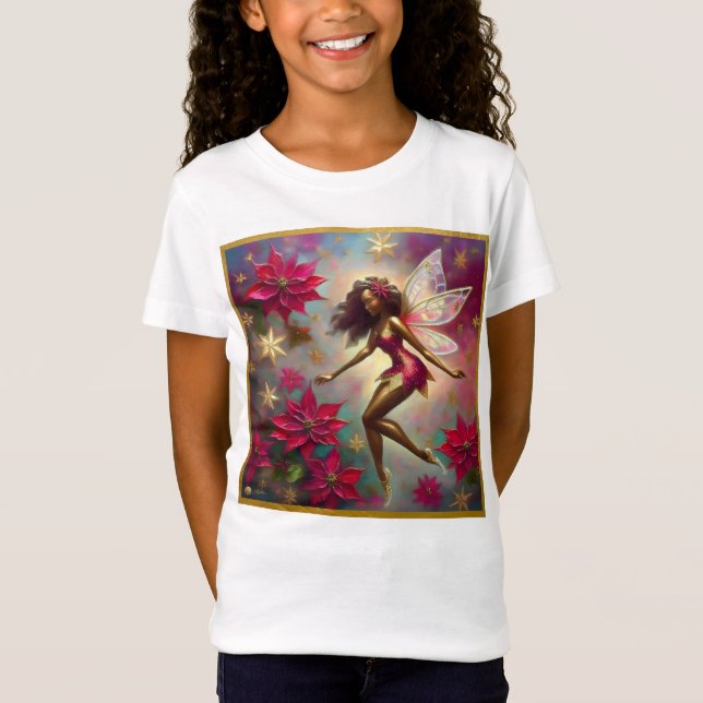 Weihnachtsmannschaft - Braun Naturhaar T-Shirt (Vorderseite)