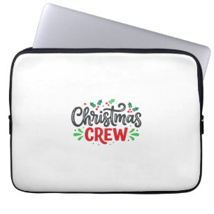 Weihnachtsmannschaft Festliches Feiertag Laptopschutzhülle
