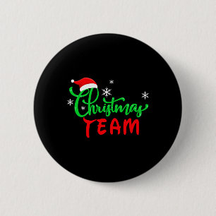 Weihnachtsmannschaft Funny Family Matching Geschen Button