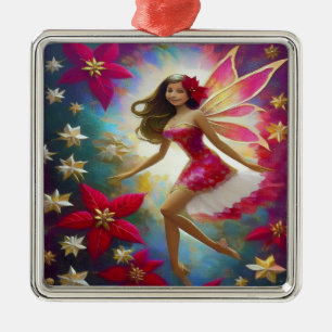 Weihnachtsmannschaft - Hellbraune Haare Ornament Aus Metall