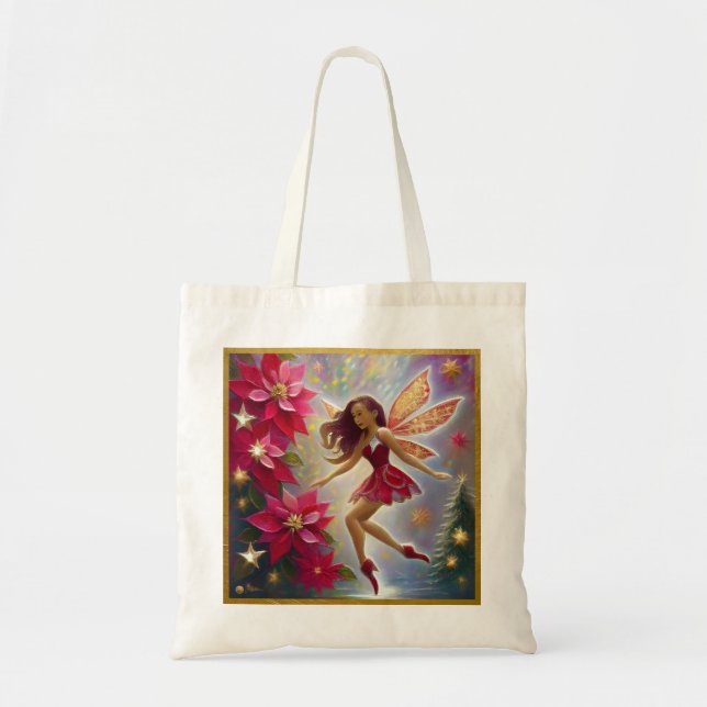 Weihnachtsmannschaft - Light Auburn Hair Tragetasche (Vorne)
