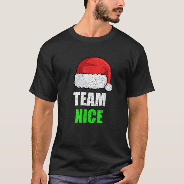 Weihnachtsmannschaft Nice Shirt Match Familie Paja (Vorderseite)