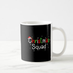 Weihnachtsmannschaft passende Familiensantagruppe Kaffeetasse