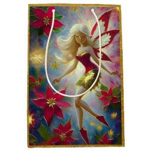 Weihnachtsmannschaft - Platinum Blonde Hair Mittlere Geschenktüte