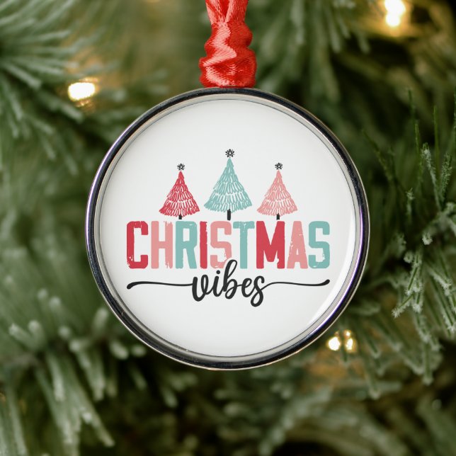Weihnachtsmäntel - festes Baumdesign Ornament Aus Metall (Baum)