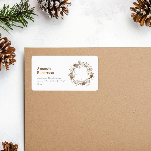 Weihnachtsmarke Adressaufkleber (Von Creator hochgeladen)