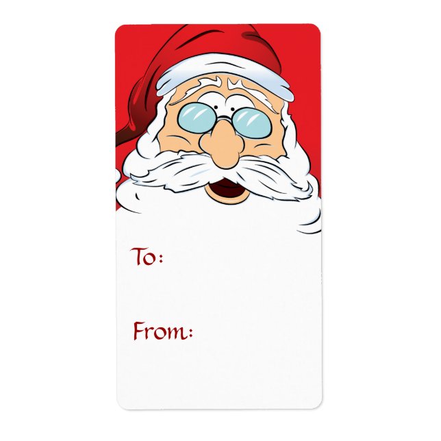 Weihnachtsmarke des Weihnachtsmanns (Vorne)