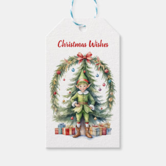 Weihnachtsmarke Geschenkanhänger
