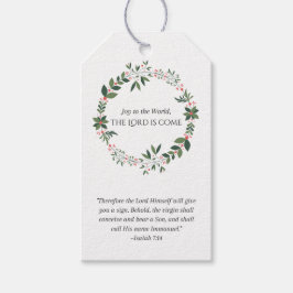 Weihnachtsmarken zum Thema Schrift Geschenkanhänger