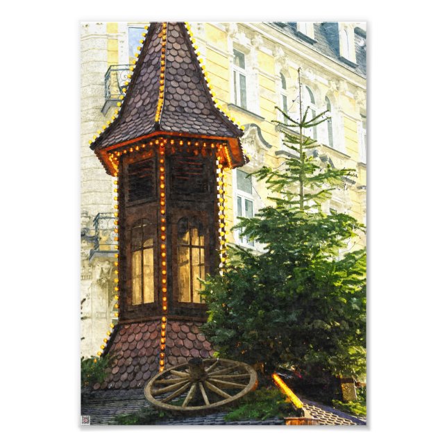 Weihnachtsmarkt Fotodruck (Vorne)