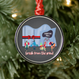 Weihnachtsmarkt-Ornament Ornament Aus Metall