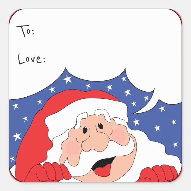 Weihnachtsmarkt Sticker Weihnachtsfeiern personali (Vorderseite)
