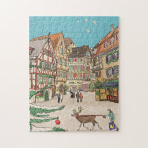 Weihnachtsmarkt Straßburg Frankreich Retro inspiri