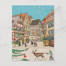 Weihnachtsmarkt Straßburg Frankreich Retro inspiri