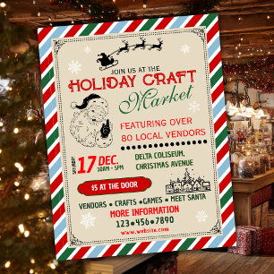 Weihnachtsmarkt und Messe Flyer