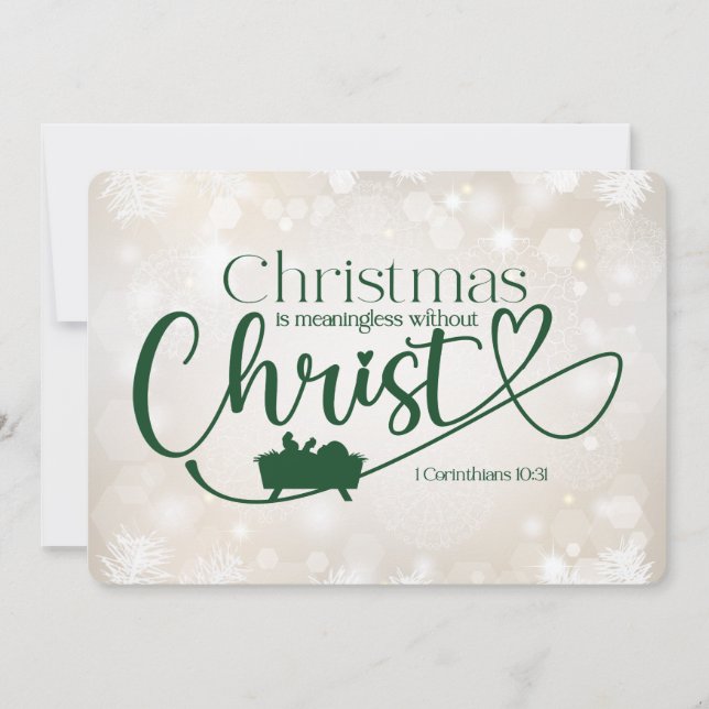 WEIHNACHTSMASSNAHMEN SIND OHNE CHRISTTISTISCHE URL (Vorderseite)