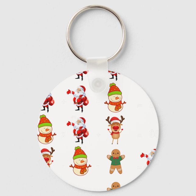 weihnachtsmathe lustig schlüsselanhänger (Vorderseite)