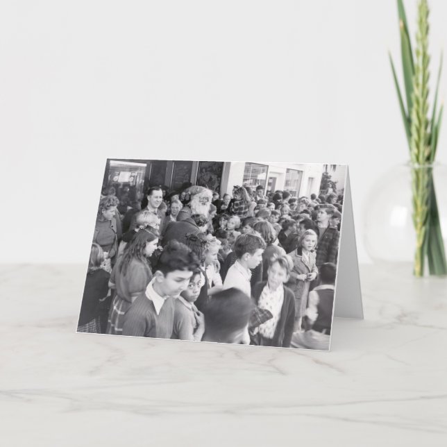 Weihnachtsmatinee Feiertagskarte (Vorderseite)