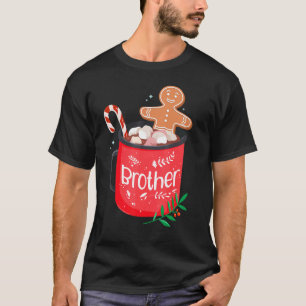 Weihnachtsmatte Familienkakao-Tasse mit Süßigkeite T-Shirt