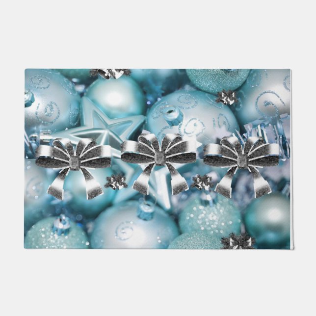 Weihnachtsmatte Fußmatte (Vorderseite)