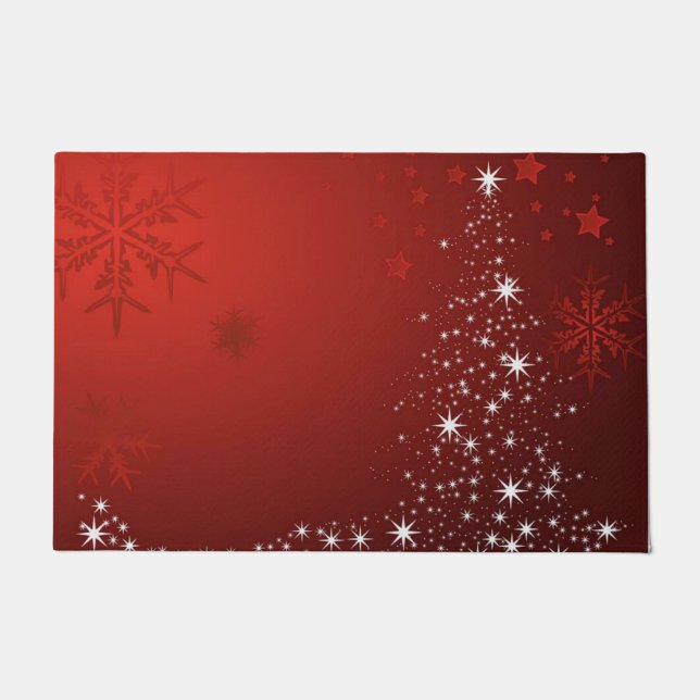 Weihnachtsmatte Fußmatte (Vorderseite)
