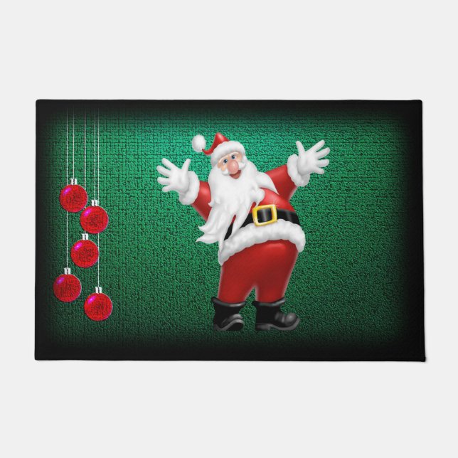 Weihnachtsmatte, Weihnachten Fußmatte (Vorderseite)