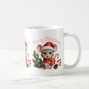 Weihnachtsmaus-Kaffeetasse Kaffeetasse