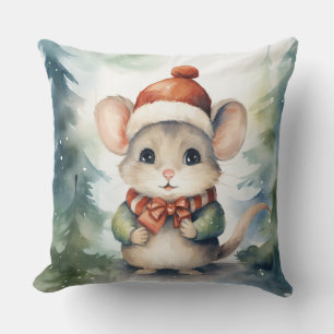 Weihnachtsmaus Kissen