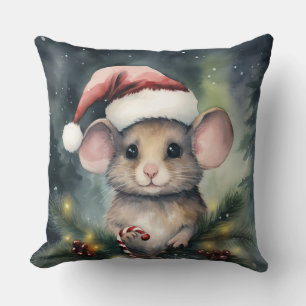 Weihnachtsmaus Kissen
