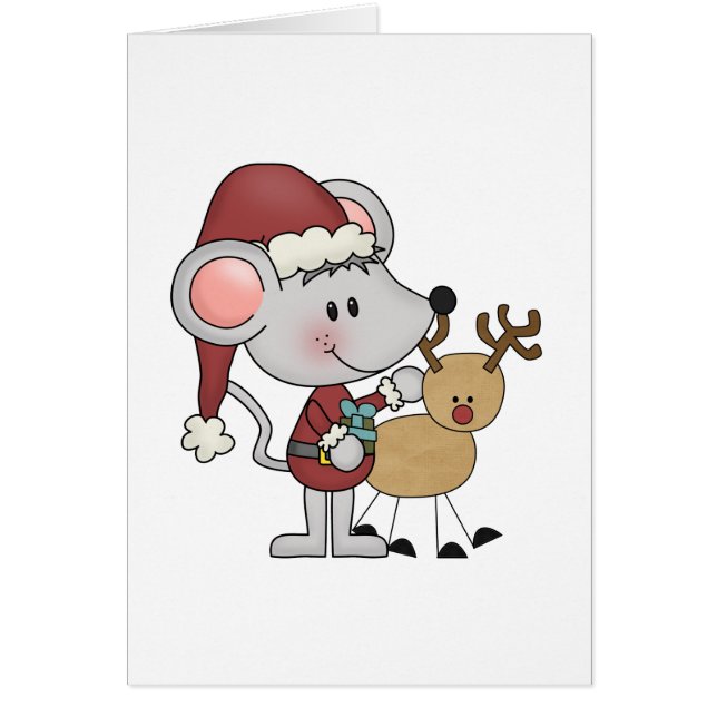 Weihnachtsmaus und (Vorne)