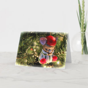 Weihnachtsmäuse-Karte Feiertagskarte