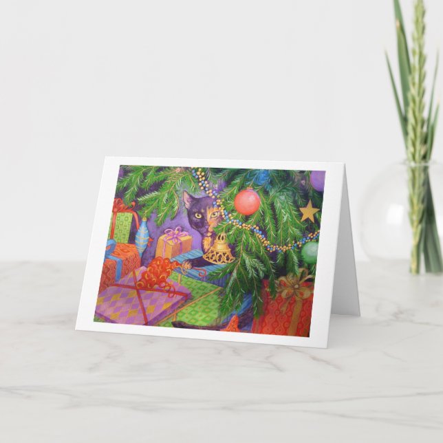 Weihnachtsmäuse-Karte Karte (Vorderseite)