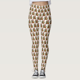 Weihnachtsmäuse-Leggings Leggings