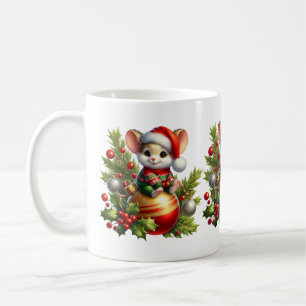Weihnachtsmäuse-Tasse Kaffeetasse